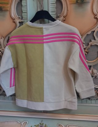 Felpa Adidas Disney Minnie e Paperina Bambina