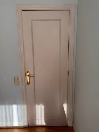 Puerta interior lacada blanca 71,5 x 198
