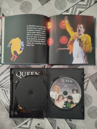 Lote Queen Libro CD y DVD