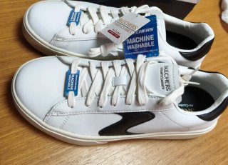 Zapatillas Skechers Mujer Talla 38.5 Blancas