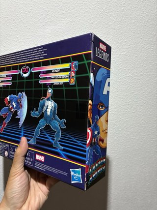 Marvel Legends Gamerverse Captain America vs Venom