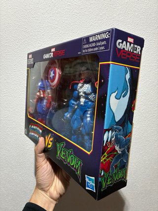 Marvel Legends Gamerverse Captain America vs Venom