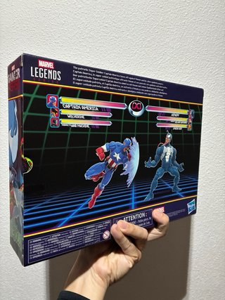 Marvel Legends Gamerverse Captain America vs Venom