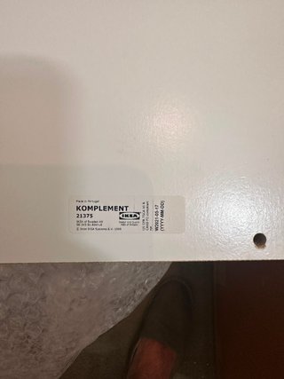Cajones y cesta PAX IKEA