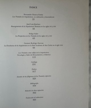 Tratados de Arquitectura de los s. XVI-XVII.