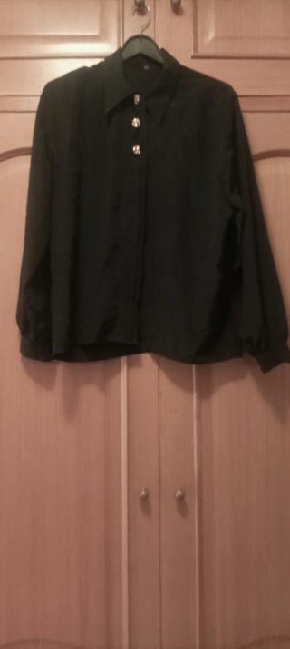 Camisa negra de mujer