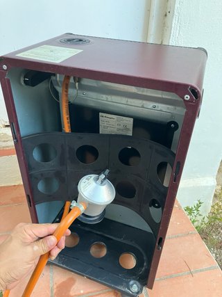 Estufa Gas Orbegozo Chimenea 4.2kW