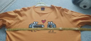 Camiseta Kukuxumusu Estampada Naranja Talla L