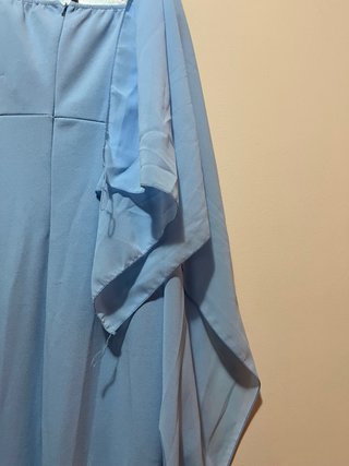 Vestido largo Sorellas The Brand azul celeste T-M
