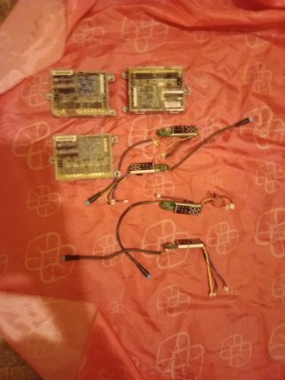 Placas y cables para patinete eléctrico