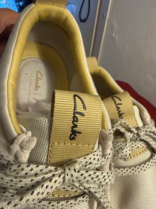 Scarpe Clarks beige/giallo taglia 43