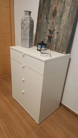 Cómoda Cajonera Blanca