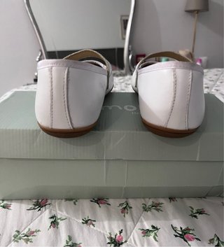 Bailarinas Pisamonas Blancas Niña