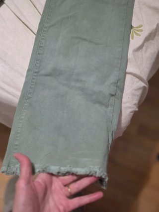 Pantalón vaquero Lajoly verde