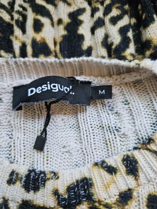 Jersey Desigual estampado animal print