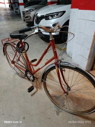 Bicicleta Orbea Clásica Roja