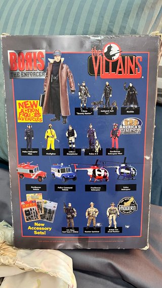 The Villains Boris The Enforcer Figura