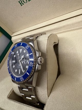 Rolex Submariner bicolor azul y negro