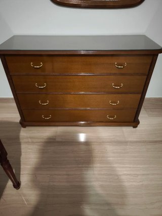 Cuarto completo madera maciza de pino