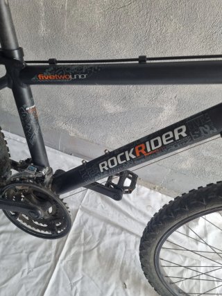 Bicicleta Rockrider Negra
