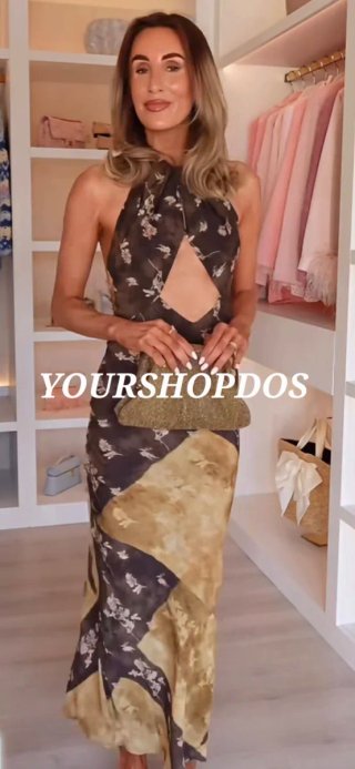 Vestido midi estampado ZARA T/L zw colección