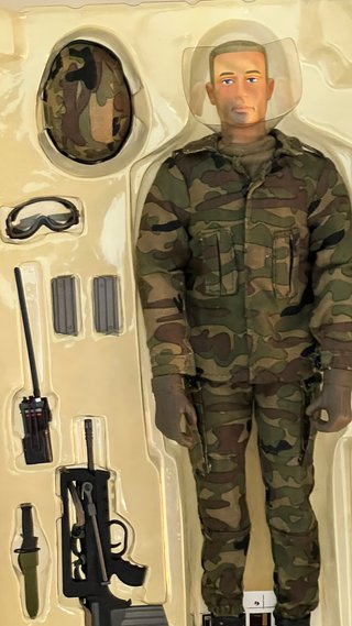 Figura Acción Armour Euro Force 1st RPIMa