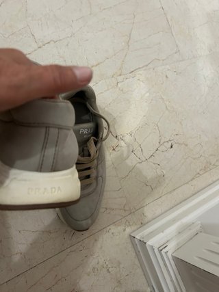 Prada Prax 01 Sneakers Pelle/Tessuto 39