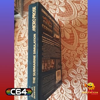 Commodore 64. Silent Service. Muy buen estado.