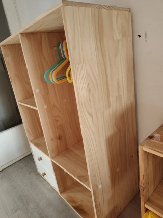 Armario Montessori Infantil Madera