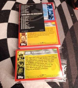 207 Cartas Star Wars + 5 Limitadas edición Portuga