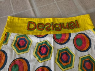 Falda Desigual Talla M 38 Estampada