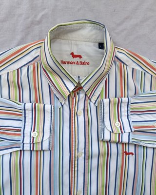 Camisa Harmont & Blaine Rayas Multicolor Talla L