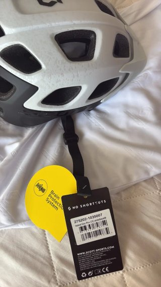 Casco Scott Vivo Plus MIPS MTB Blanco/Negro