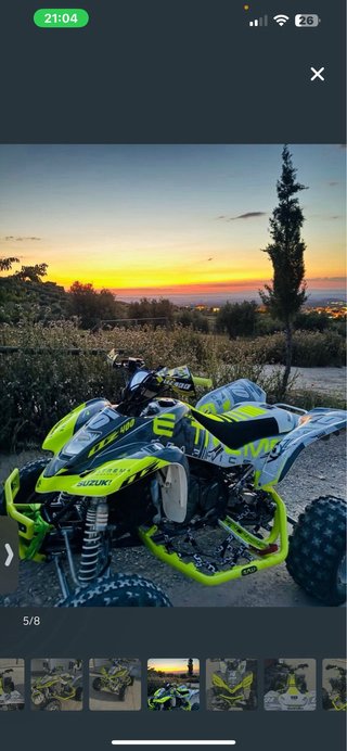 Suzuki LTZ 400 Quad Motocross