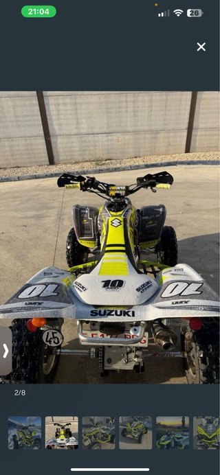 Suzuki LTZ 400 Quad Motocross