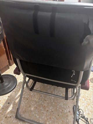 Silla masaje respaldo ajustable