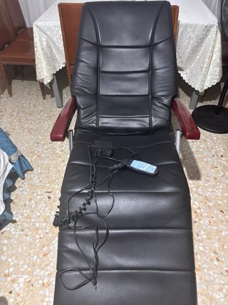Silla masaje respaldo ajustable