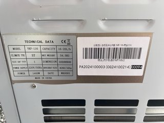 Máquina Helados Profesional Nueva en caja