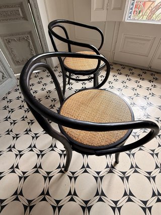Pareja de sillas estilo Thonet