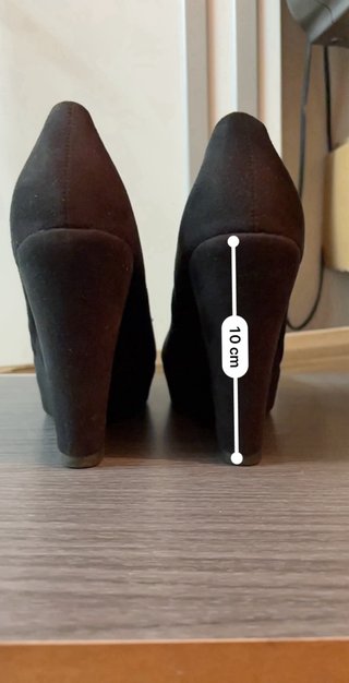 Botines negros con cremallera