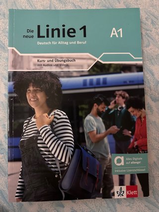 Libro de Alemán A1 Linie 1 kurs und übungsbuch