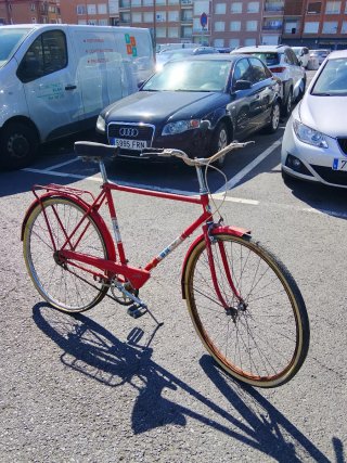 Bicicleta BH Clásica Vintage 70s/80s Roja 100€