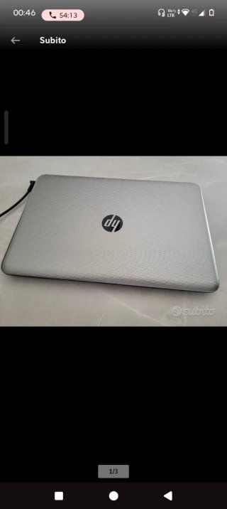 Notebook HP Argento
