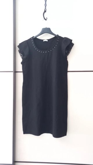 Liu Jo Vestito Nero Aderente