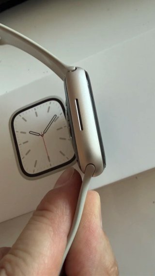 Apple Watch Series 7 45mm Celular Plata