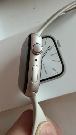 Apple Watch Series 7 45mm Celular Plata