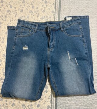 Pantalón vaquero elástico Talla M