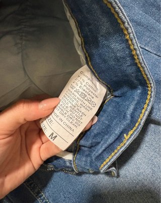 Pantalón vaquero elástico Talla M