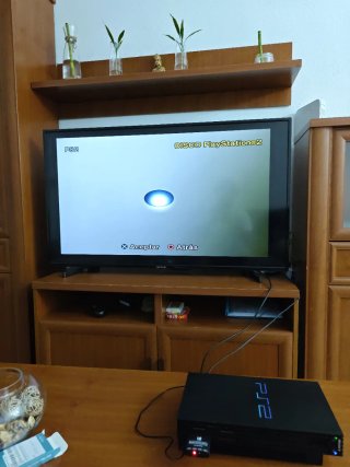 PS2 Fat con lente usurata