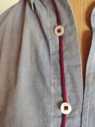 Camisa Carolina Herrera Hombre Azul